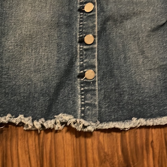 ⭐️ Host Pick ⭐️ Volcom • Denim • Small • Mini • Dress • - Picture 6 of 11